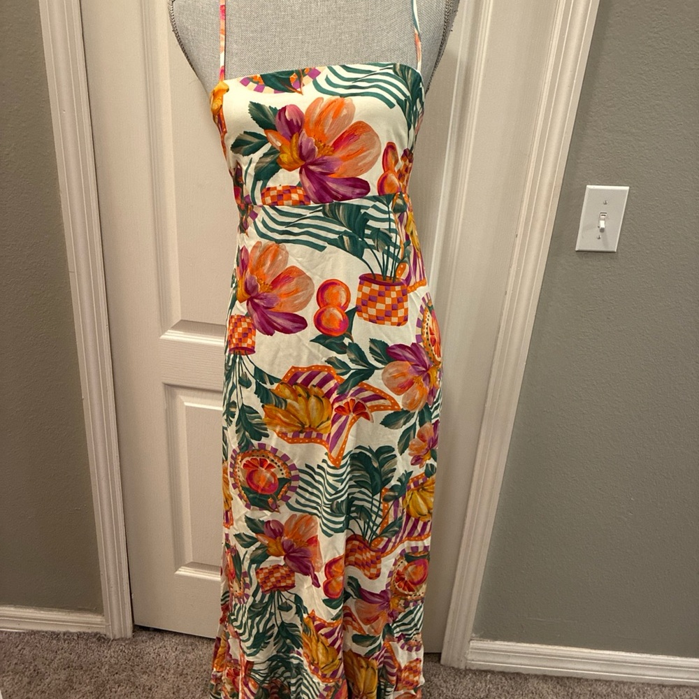 Paper heart ladies long maxi dress size large - Picture 2 of 7